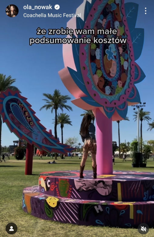 Polska influencerka pojechała na festiwal Coachella. Tyle kosztowała ją impreza. Lepiej usiądźcie! 