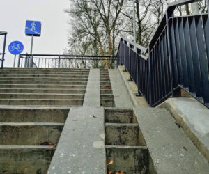 Strome schody przy ul. Arkońskiej