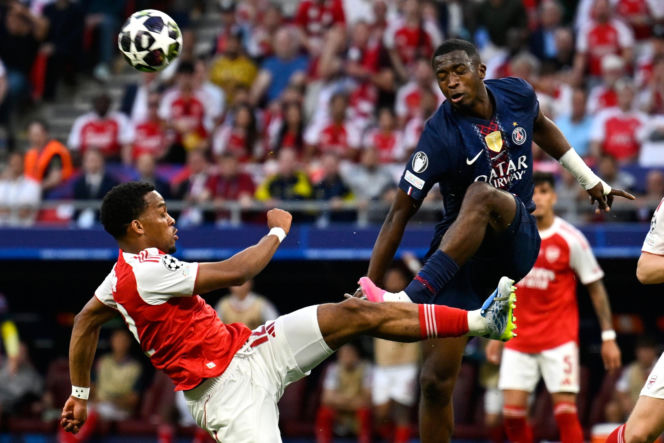 Liga mistrzów. Mecz PSG - Arsenal
