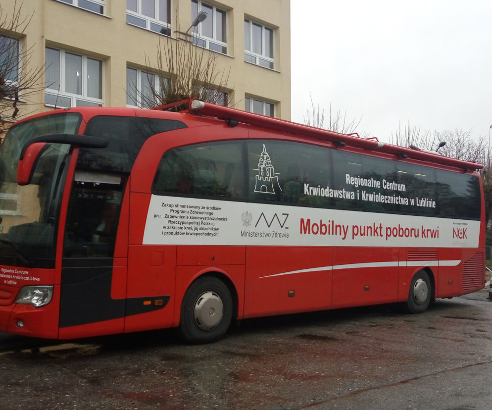 Krwiobus RCKiK w Lublinie