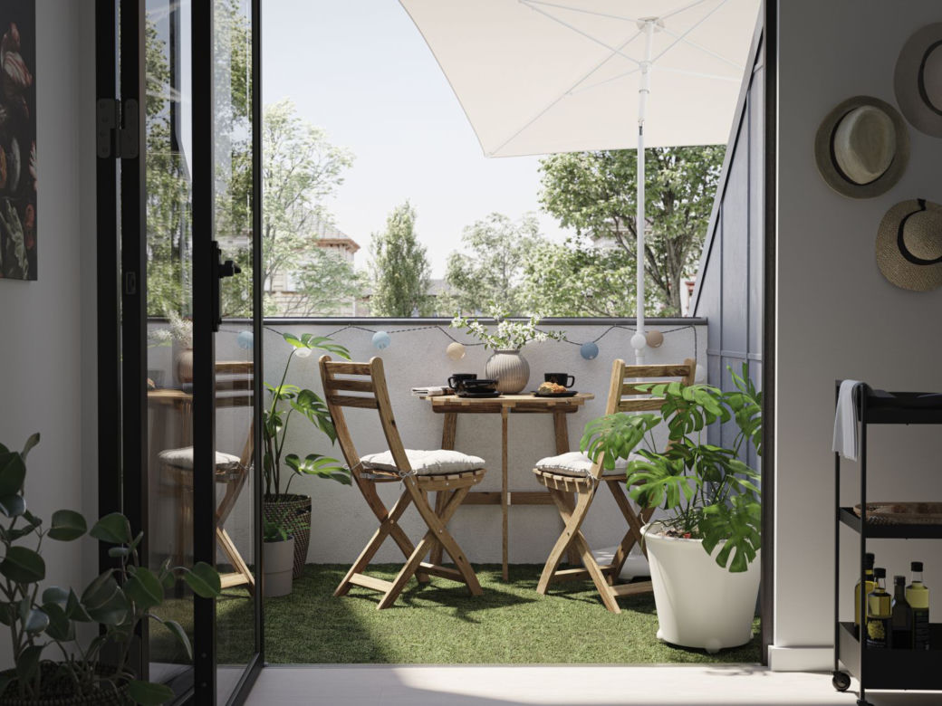 Pomysły na mały balkon w bloku