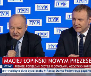 Maciej Łopiński i Jacek Kurski