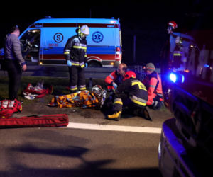wypadek na DK1 Mykanów Częstochowa