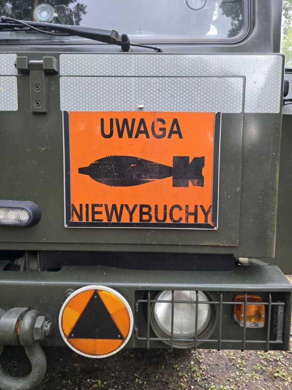 Niewybuchy pod Białogardem