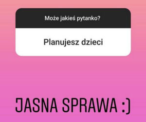 Katarzyna Grabowska na Instagramie o dziecku i ciąży