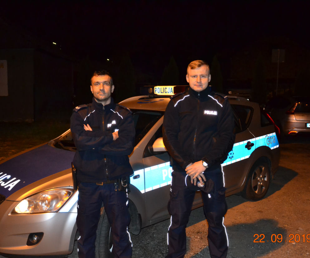 Bohaterscy policjanci zapobiegli ogromnej tragedii