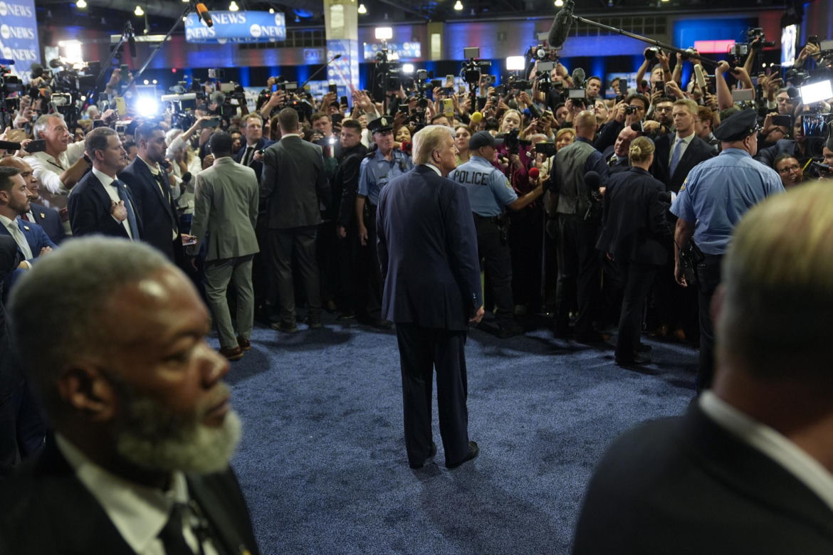 Debata prezydencka w USA. Kamala Harris i Donald Trump