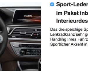 2016 BMW Serii 7