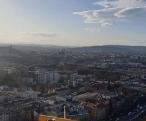 Niesamowita panorama Krakowa ze szczytu Szkieletora!