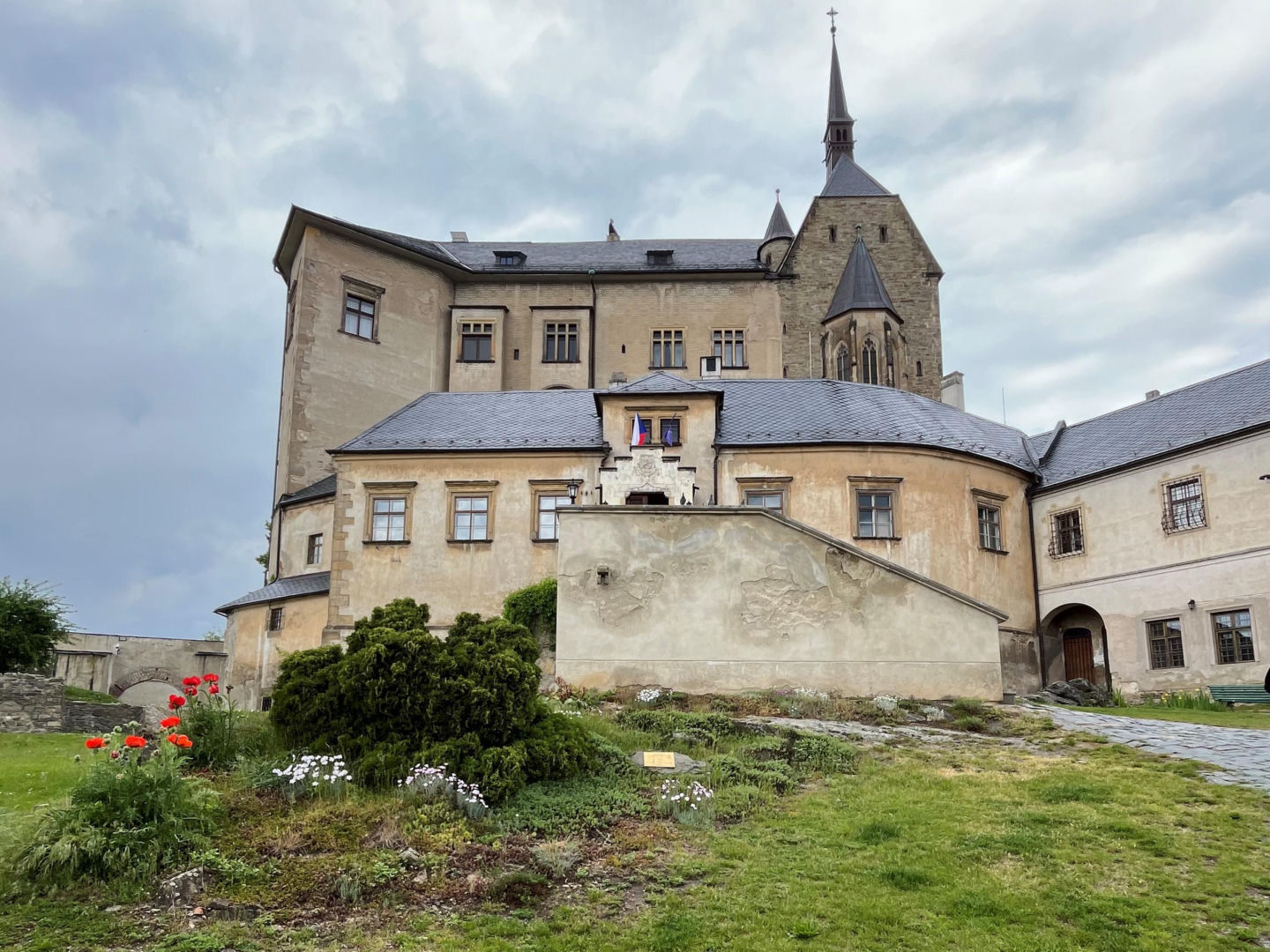 Zamek Šternberk w Czechach