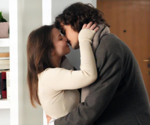 Barwy szczęścia, odcinek 3354.  Romeo (Jacek Tyszkiewicz), Ewa (Gabriela Ziembicka)