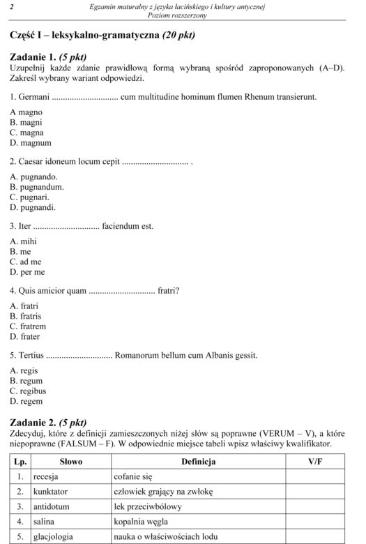 Łacina rozszerzona 2