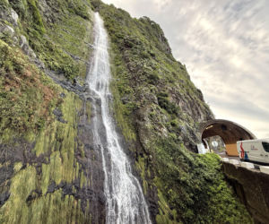 Madera. Wodospad w Sao Vicente