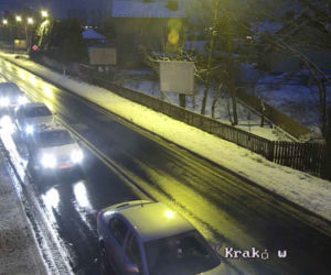 Atak zimy w Małopolsce