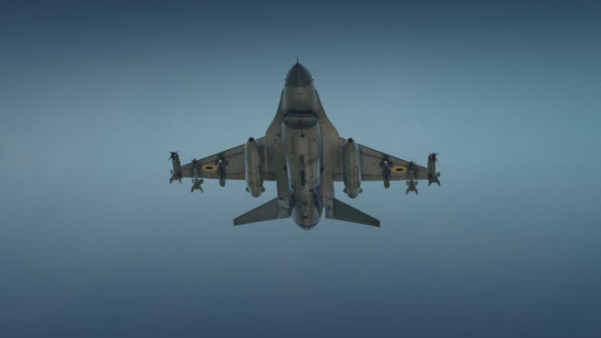 F-16 i Mirage 2000 na ukraińskim niebie