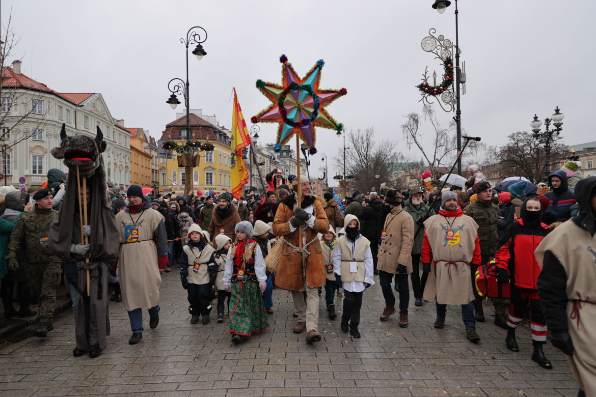 Orszak Trzech Króli przeszedł przez Warszawę
