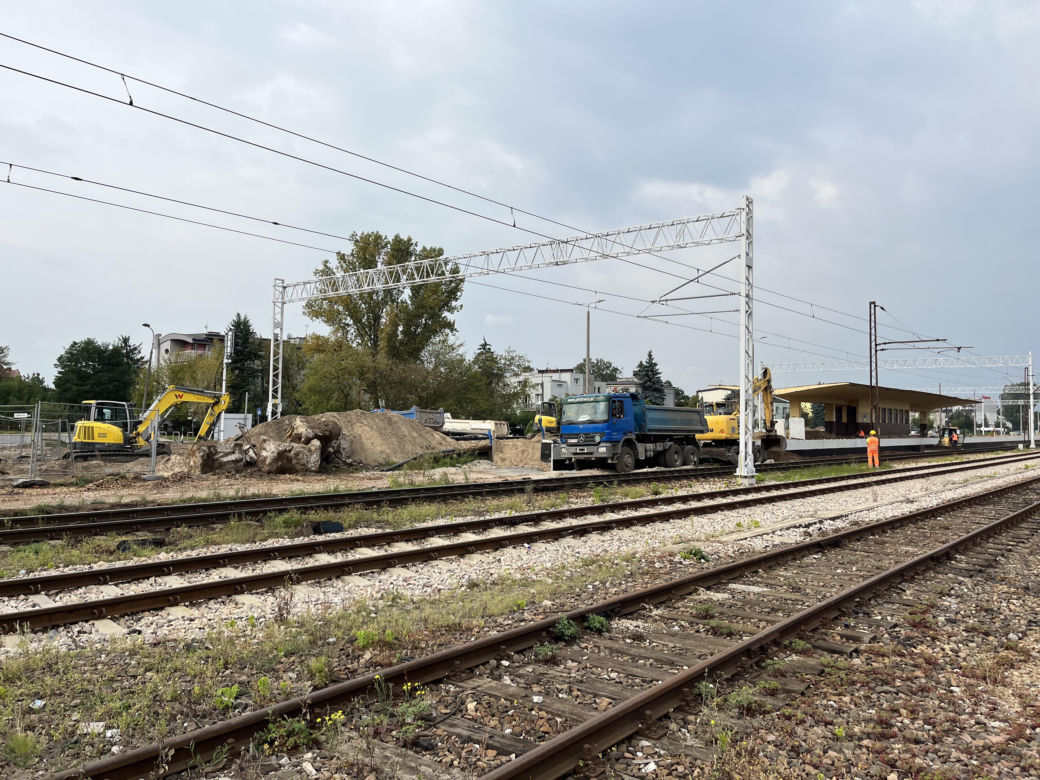 Modernizacja stacji PKP Olszynka Grochowska 