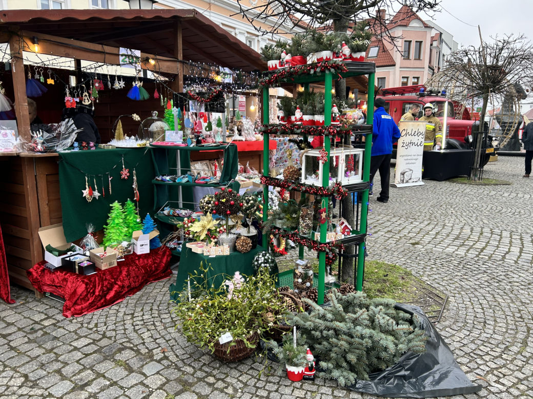 Jarmark świąteczny w Koninie