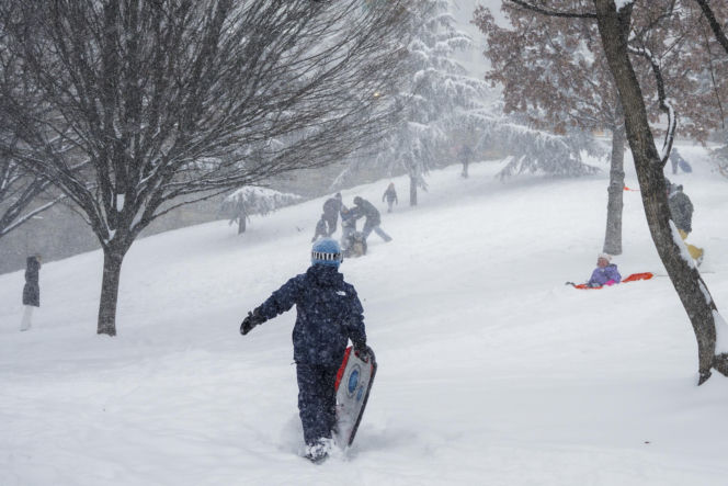 Zima zaatakowała New York City