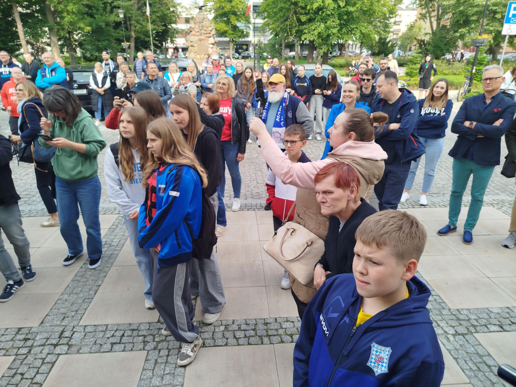 Społeczność sportowców i kibiców rugby z Siedlec uczciła największy z dotychczasowych sukcesów w historii klubu
