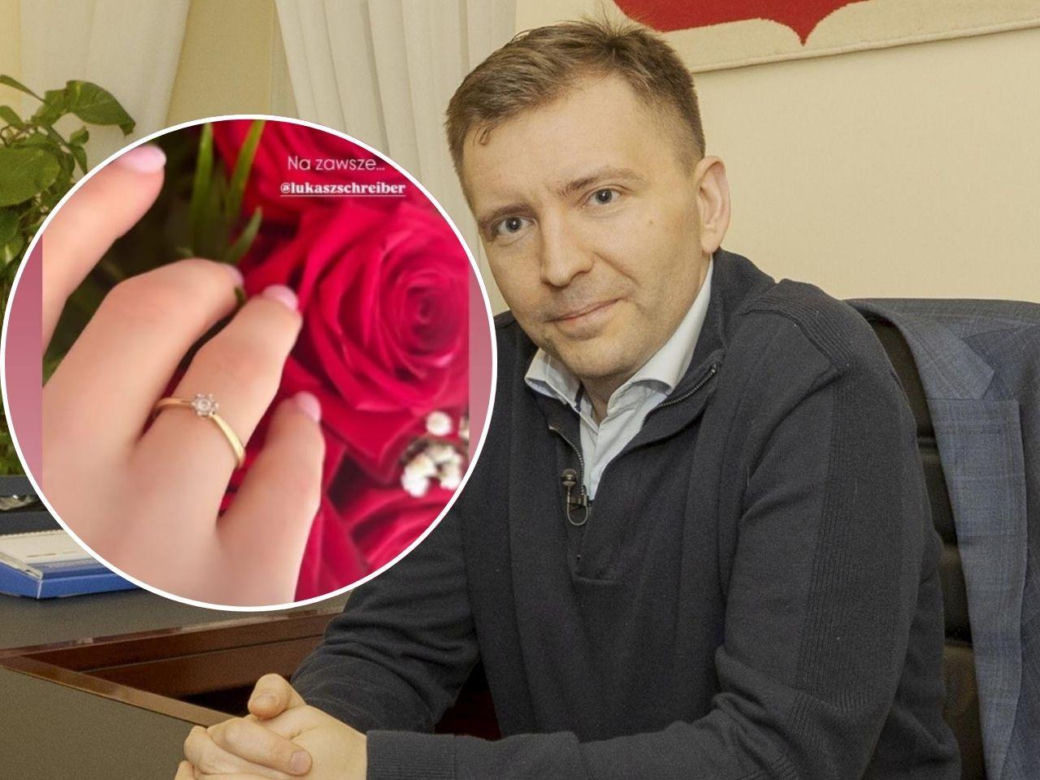 Łukasz Schreiber się oświadczył