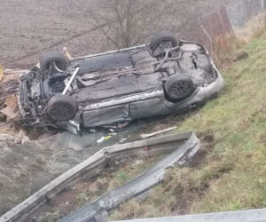 Groźny wypadek w Gwizdanowie