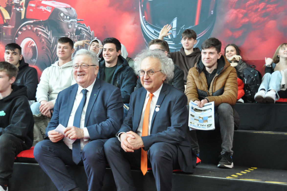 Minister Czesław Siekierski i Andrzej Mochoń