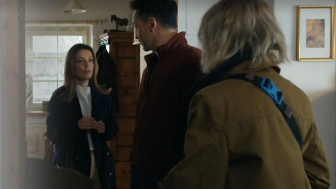 Barwy szczęścia odc. 3372. Janka (Oliwia Drożdżyk), Mariusz (Rafał Cieszyński), Kasia (Katarzyna Glinka)