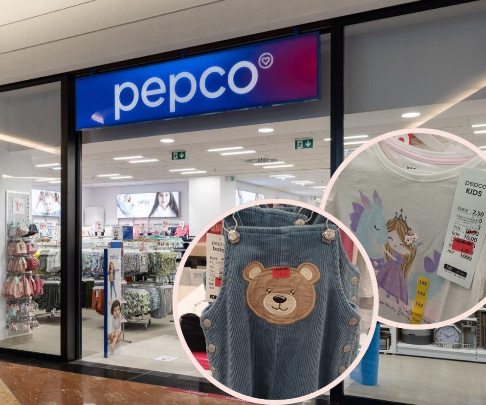 wyprzedaż ubrań dziecięcych w Pepco
