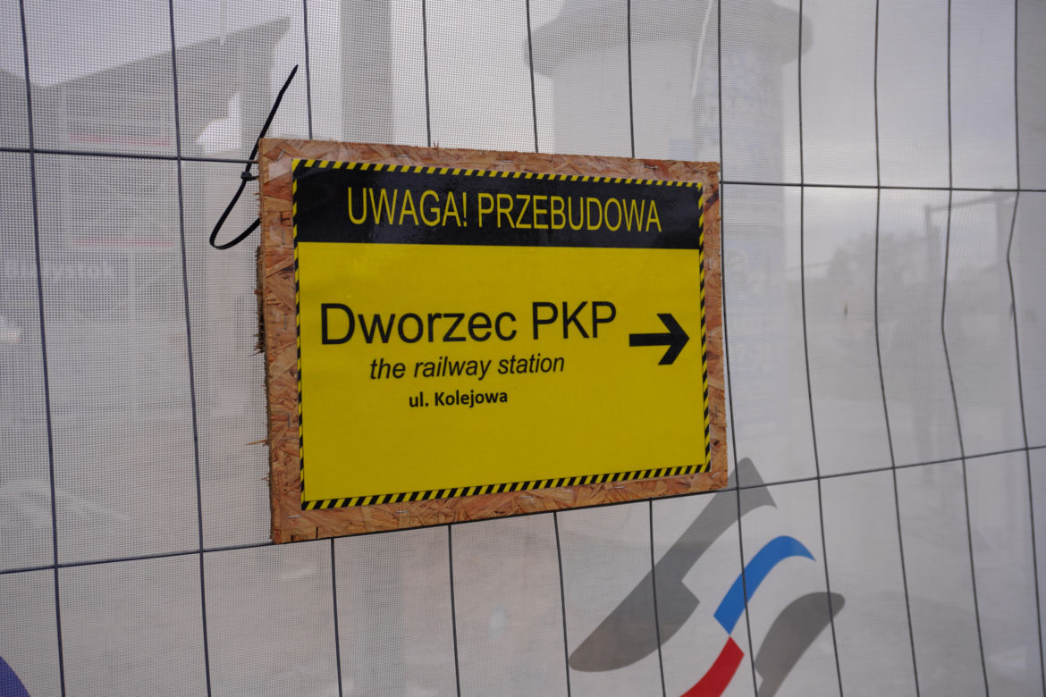 Prace przy dworcu w Białymstoku zmierzają ku końcowi. Zobacz jak wygląda teren obok dworca PKP [ZDJĘCIA]