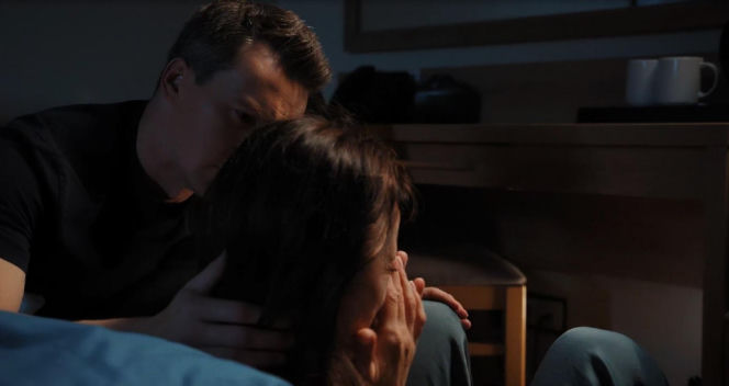 M jak miłość odc. 1896. Martyna (Magdalena Turczeniewicz), Jakub Karski (Krzysztof Kwiatkowski)