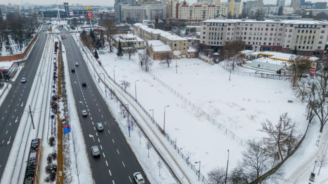 Ruiny fabryki przy Okopowej 78 w Warszawie