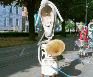 Inwazja robotów w centrum Szczecina