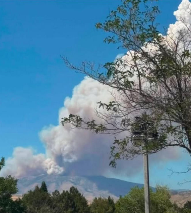 Wielkie pożary w USA! Prawie 100 tysięcy ewakuowanych