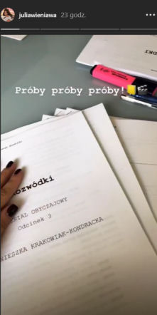 Julia Wieniawa w nowym serialu Rozwódki