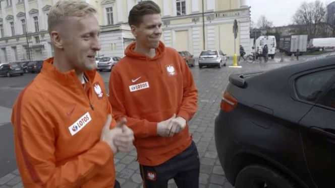 Wojciech Szczęsny i Kamil Glik