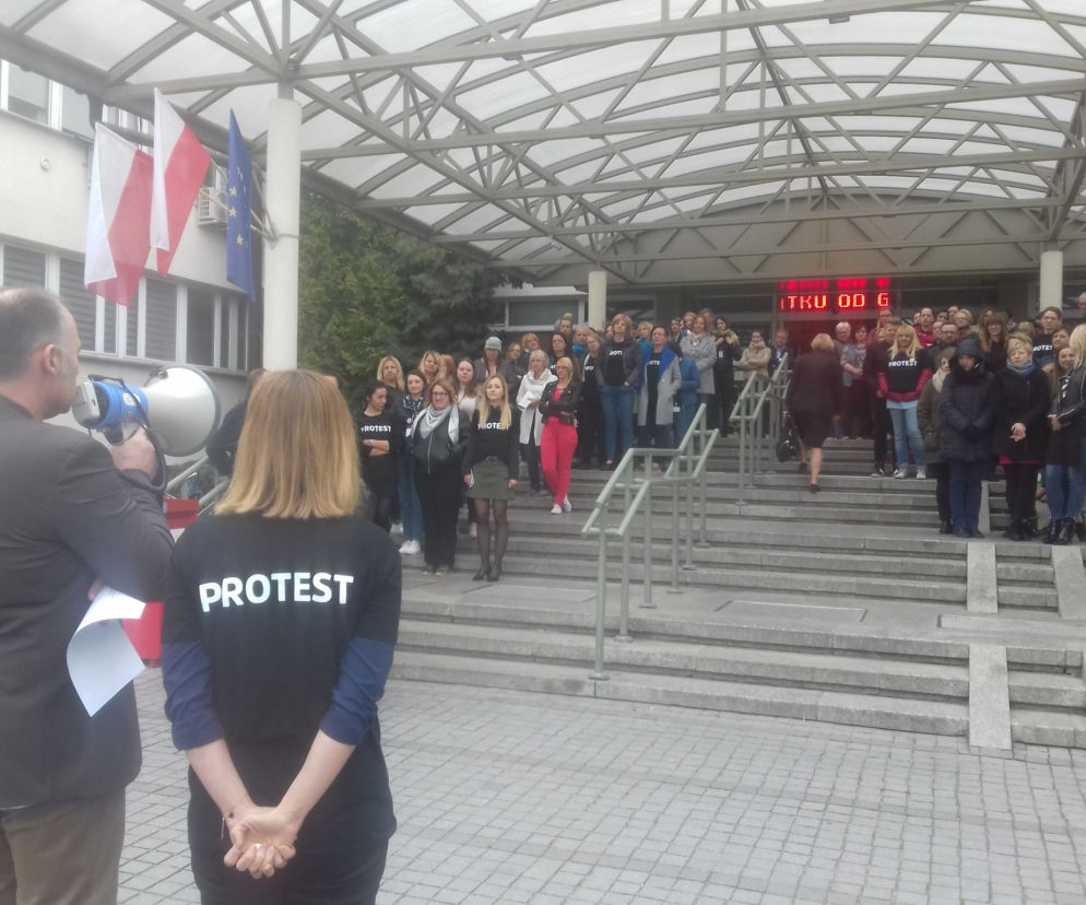 Protest odbył się w samo południe