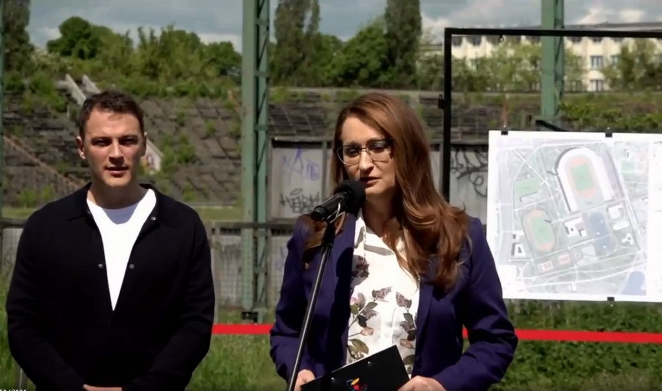 Wielkie zmiany na Skrze. Autor koncepcji Aleksander Wadas i wiceprezydent Renata Kaznowska