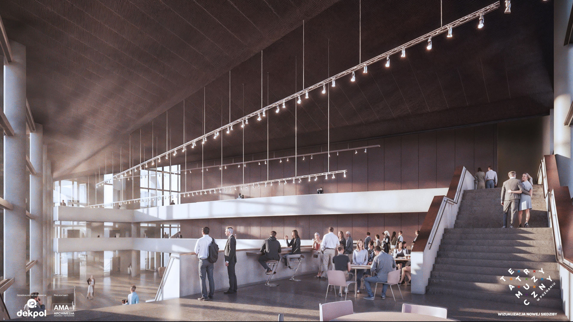 Wizualizacje nowej siedziby Teatru Muzycznego w Poznaniu