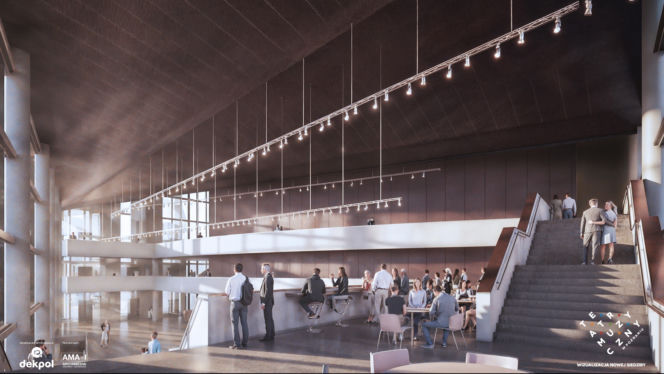 Wizualizacje nowej siedziby Teatru Muzycznego w Poznaniu