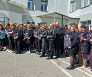 Czarny protest w Starachowicach