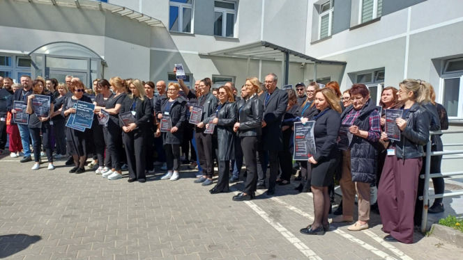 "Czarny protest" w Starachowicach