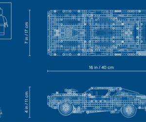 Dodge Charger z filmu Fast And Furious / zestaw LEGO Technic