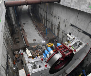 Świnoujście:Budowa tunelu 