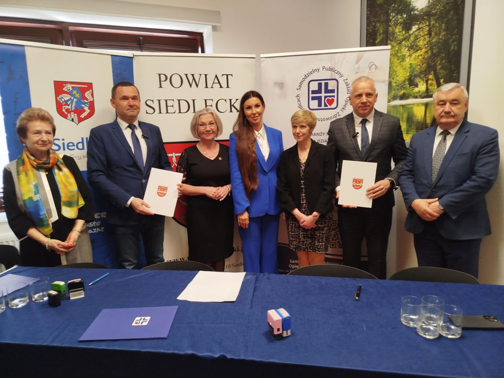 Umowa na przekazanie dotacji na zakup nowego sprzętu dla Szpitala Miejskiego w Siedlcach została podpisana 28 kwietnia