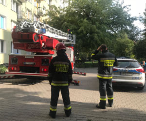 Brawurowa akcja strażaków na Pradze Południe
