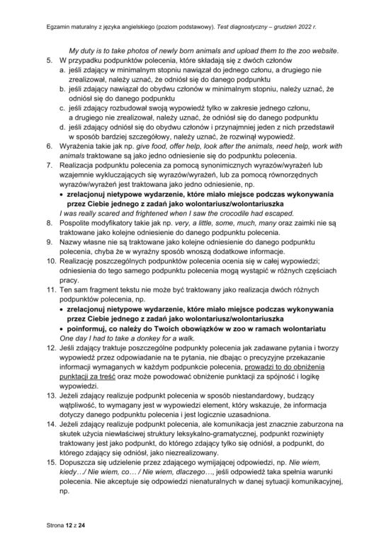 Matura próbna: angielski. Odpowiedzi CKE [grudzień 2022]