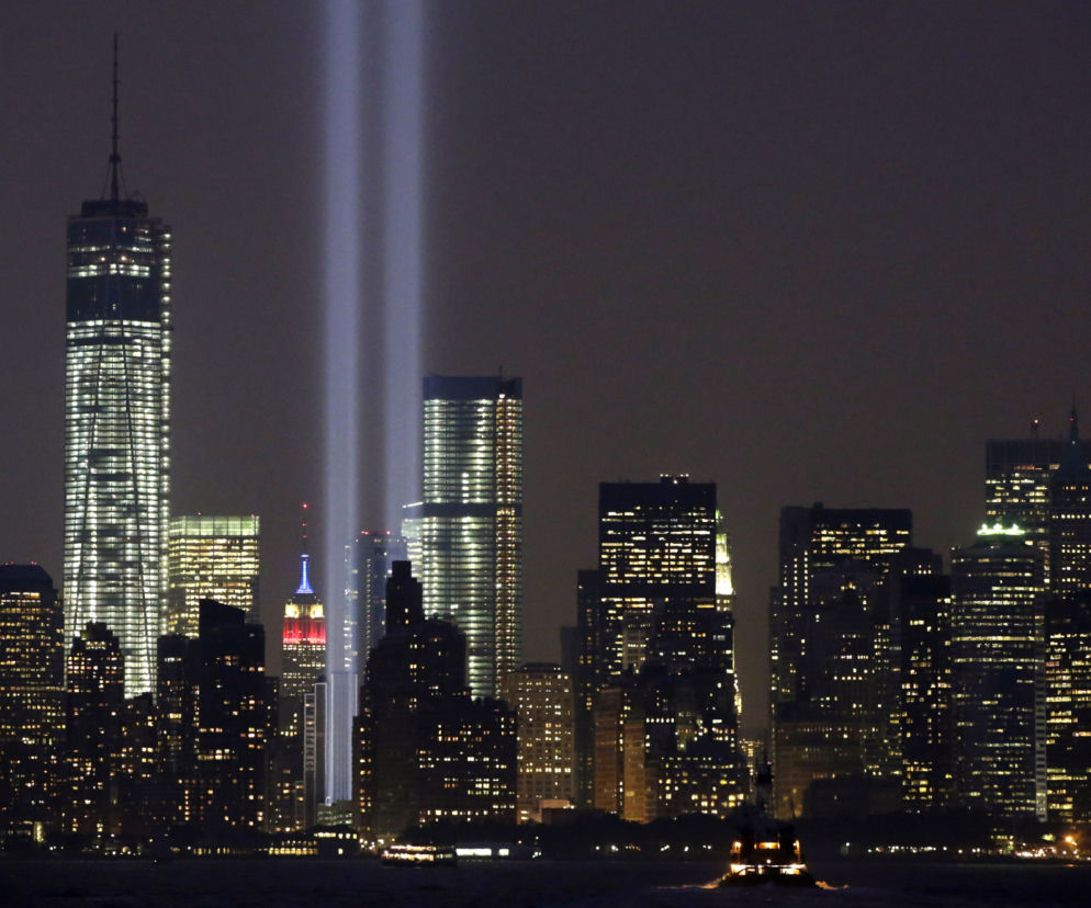 Świetlny pomnik jednak rozbłysnie 9/11