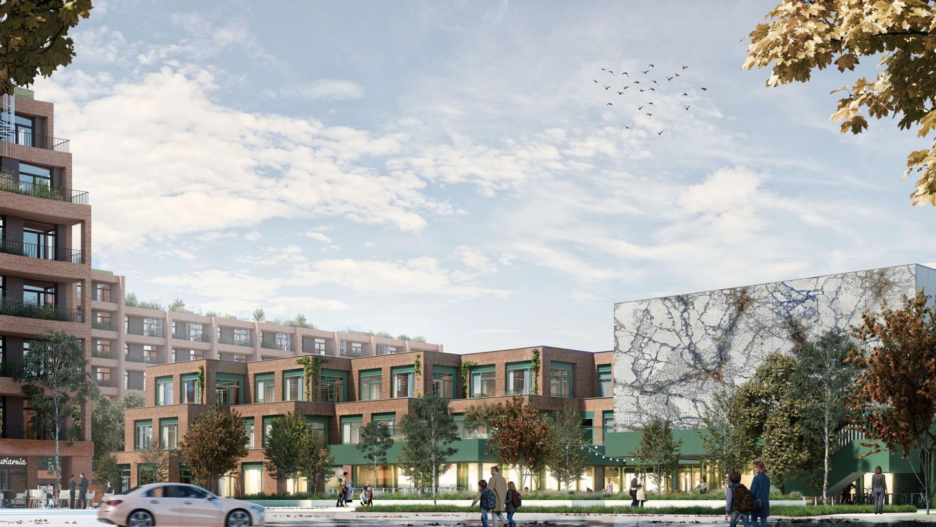 Projekt Radzymińska na warszawskim Targówku