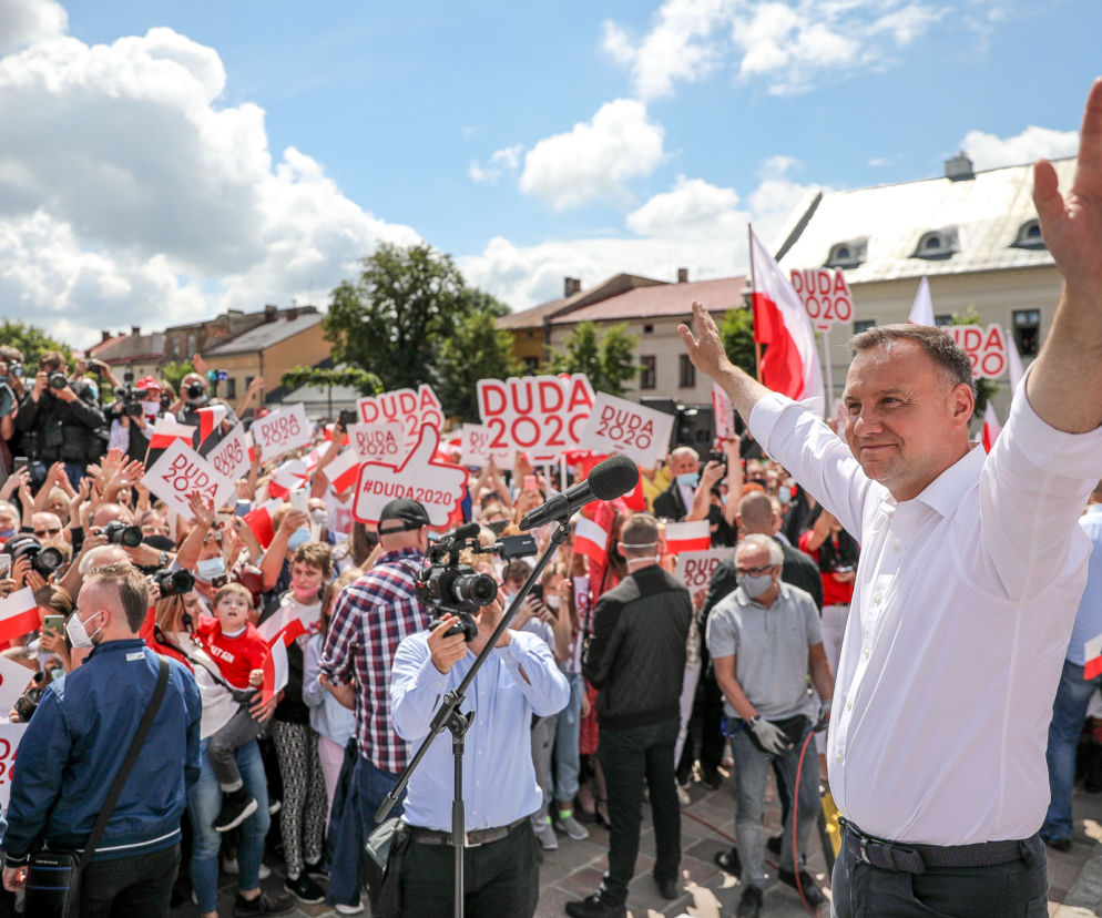 Andrzej Duda odwiedził Olkusz na kampanijnej trasie